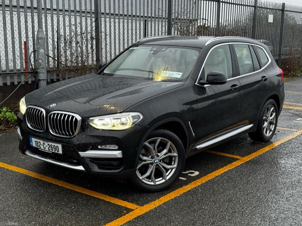 BMW X3 SUV, Petrol, 2018, Black