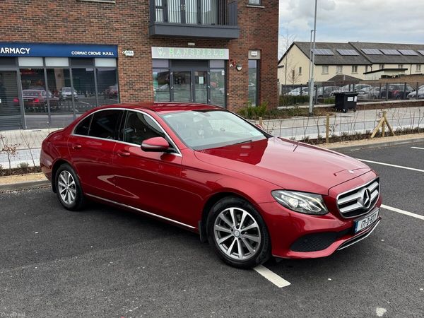 Mercedes-Benz E-Class Saloon, Diesel, 2017, Red