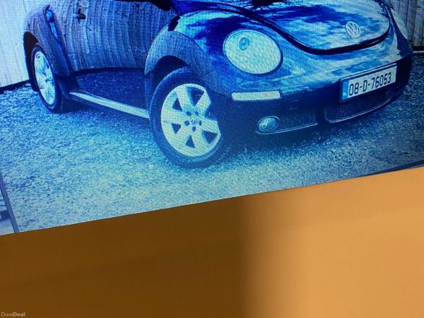 Volkswagen Beetle Hatchback, Diesel, 2008, Black