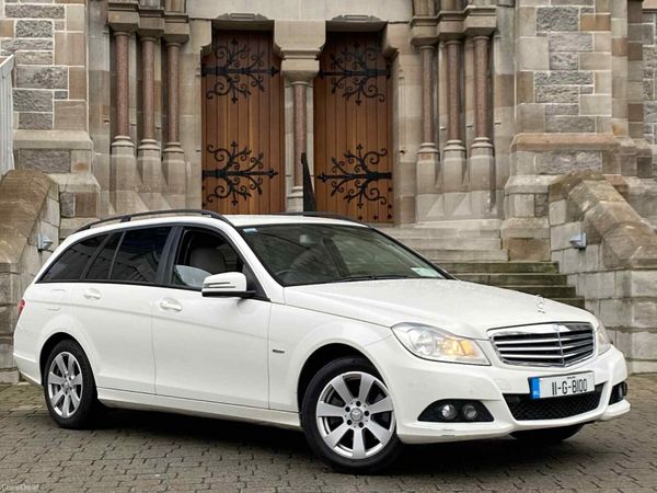 Mercedes-Benz C-Class Estate, Diesel, 2011, White