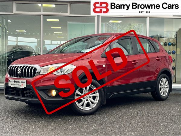 Suzuki SX4 S-Cross Hatchback, Petrol, 2017, Red