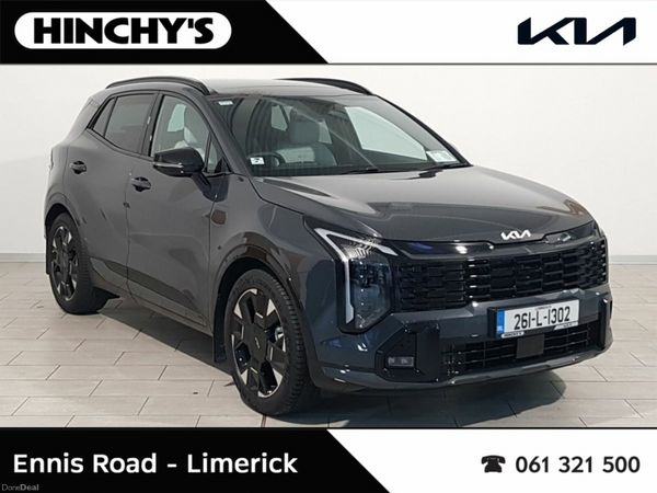 Kia Sportage SUV, Diesel Hybrid, 2026, Grey