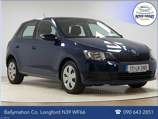 Skoda Fabia Hatchback, Petrol, 2017, Blue