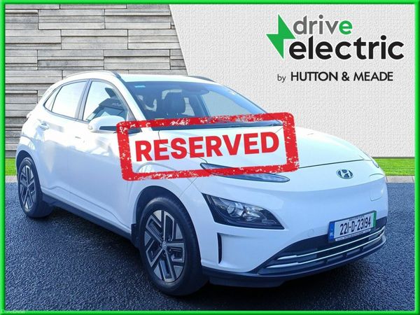 Hyundai KONA SUV, Electric, 2022, White