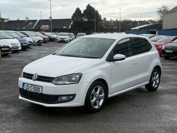 Volkswagen Polo Hatchback, Petrol Hybrid, 2013, White