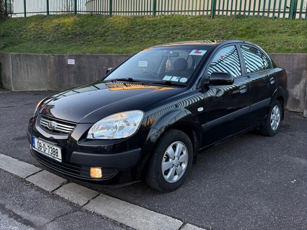 Kia Rio Saloon, Petrol, 2008, Black