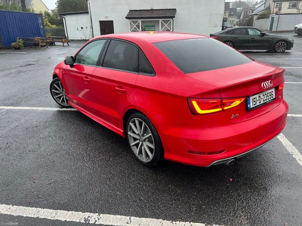 Audi A3 Saloon, Diesel, 2015, Red