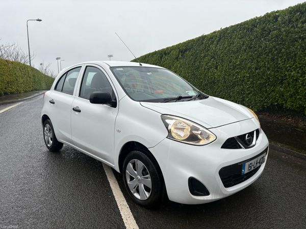 Nissan Micra Hatchback, Petrol, 2015, White