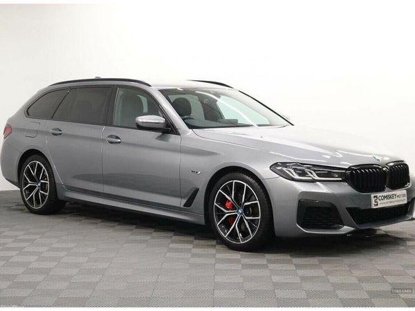 BMW 5-Series Estate, Petrol Hybrid, 2023, Grey