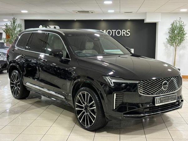 Volvo XC90 Estate, Petrol Plug-in Hybrid, 2025, Black