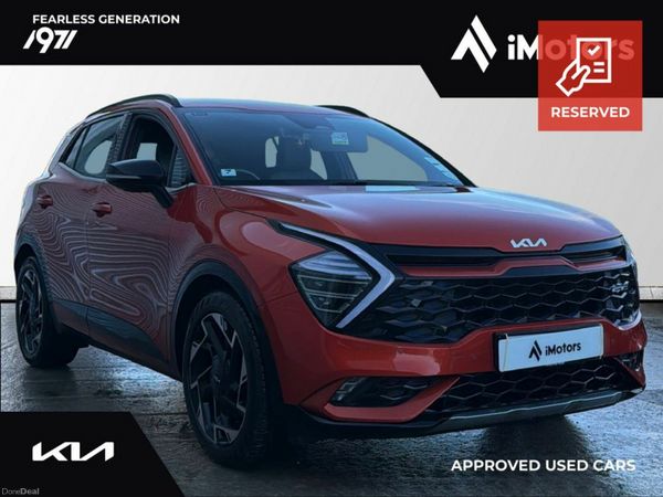 Kia Sportage MPV, Diesel Hybrid, 2022, Orange