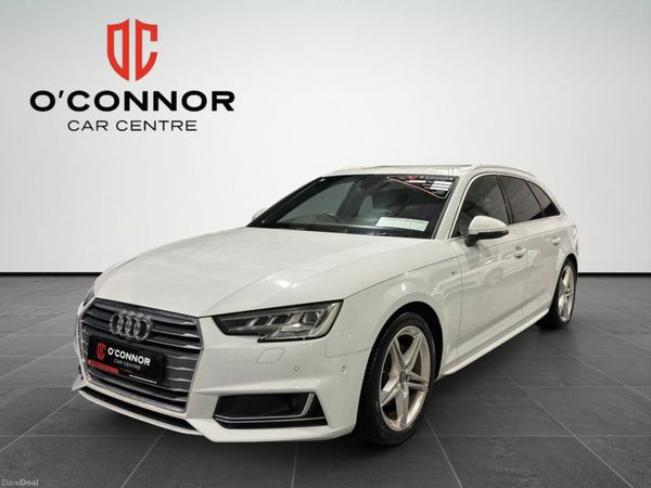 Audi A4 Estate, Petrol, 2019, White