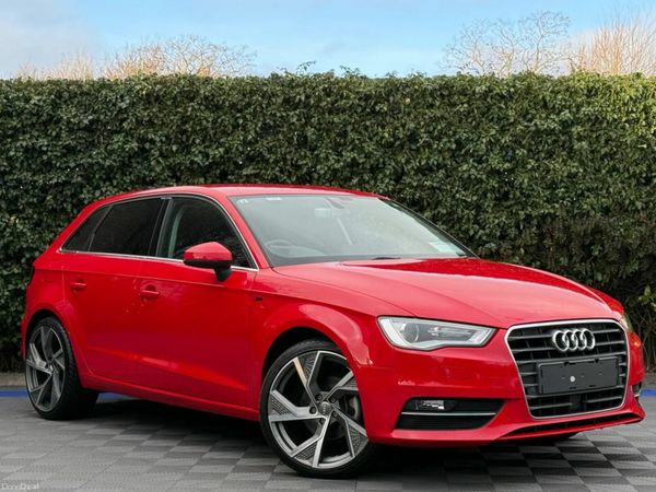 Audi A3 Hatchback, Petrol, 2015, Red