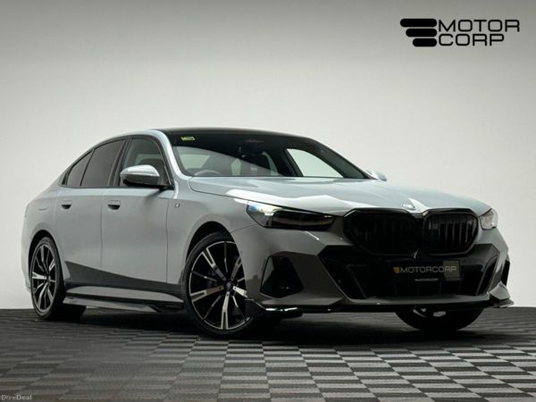 BMW 5-Series Saloon, Petrol Plug-in Hybrid, 2024, Grey
