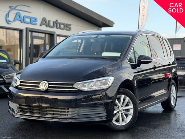 Volkswagen Touran MPV, Diesel, 2018, Black