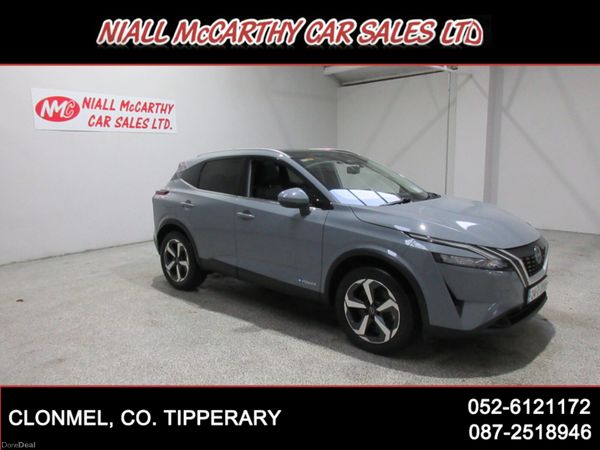Nissan Qashqai SUV, Petrol Hybrid, 2024, Grey