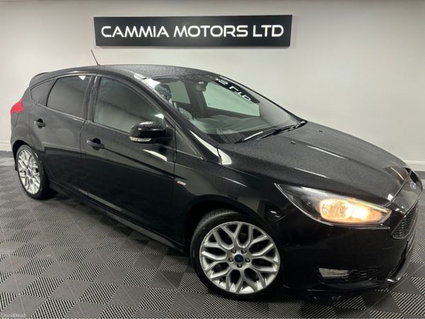 Ford Focus Hatchback, Petrol, 2017, Black