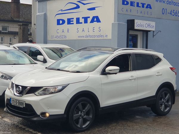 Nissan Qashqai SUV, Petrol, 2017, White