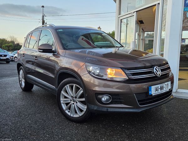 Volkswagen Tiguan SUV, Diesel, 2014, Brown