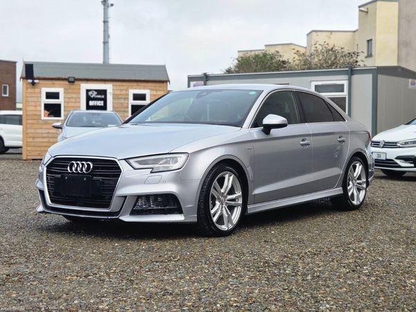 Audi A3 Saloon, Petrol, 2017, Silver