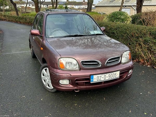 Nissan Micra Hatchback, Petrol, 2002, Red