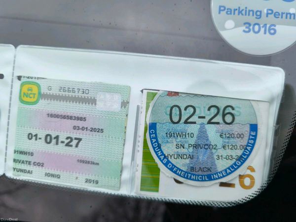 Hyundai IONIQ Hatchback, Electric, 2019, Black