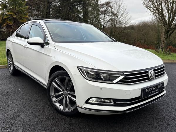Volkswagen Passat Saloon, Diesel, 2017, White
