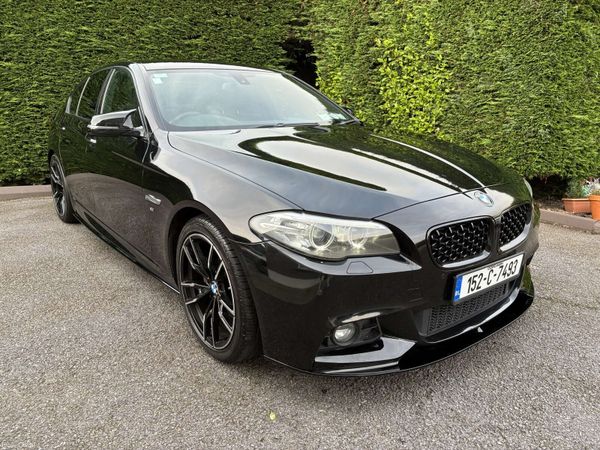 BMW 5-Series Saloon, Diesel, 2015, Black