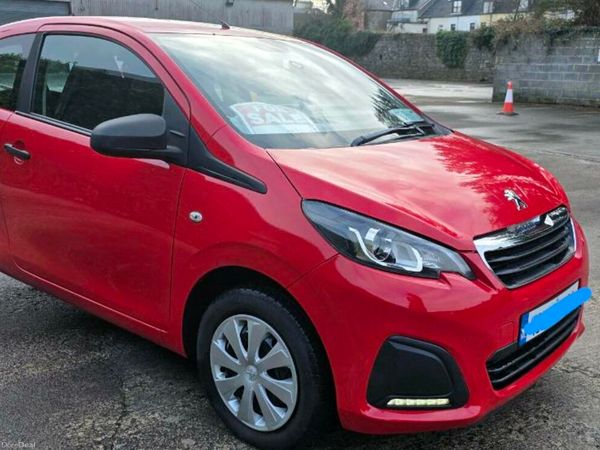 Peugeot 108 Hatchback, Petrol, 2016, Red
