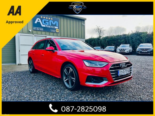 Audi A4 Estate, Diesel, 2022, Red