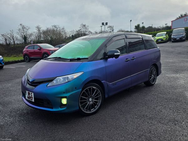 Toyota Estima MPV, Petrol Hybrid, 2009, Silver