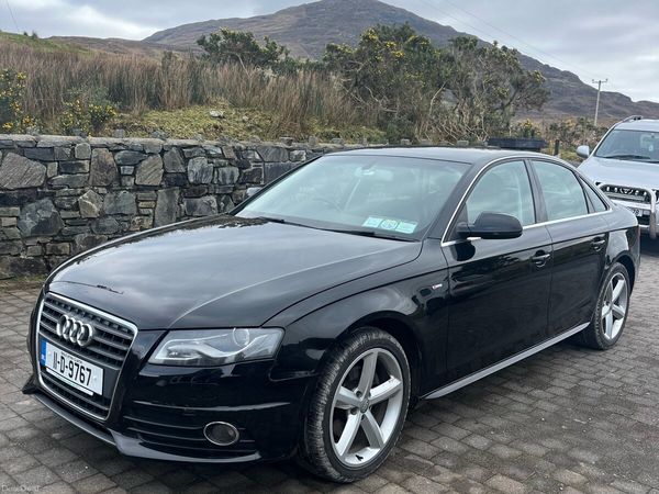 Audi A4 Saloon, Diesel, 2011, Black