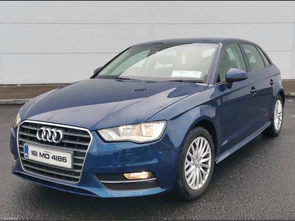 Audi A3 Hatchback, Diesel, 2016, Blue