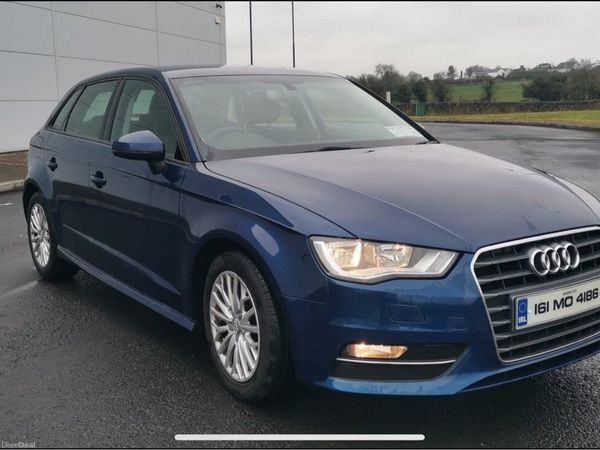 Audi A3 Hatchback, Diesel, 2016, Blue