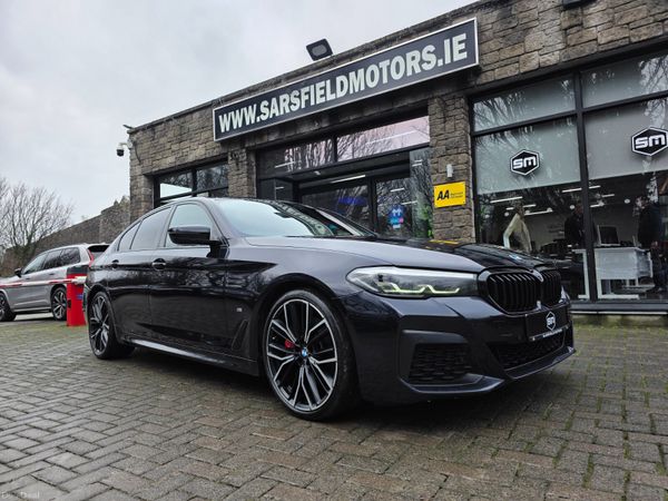 BMW 5-Series Saloon, Diesel, 2021, Black