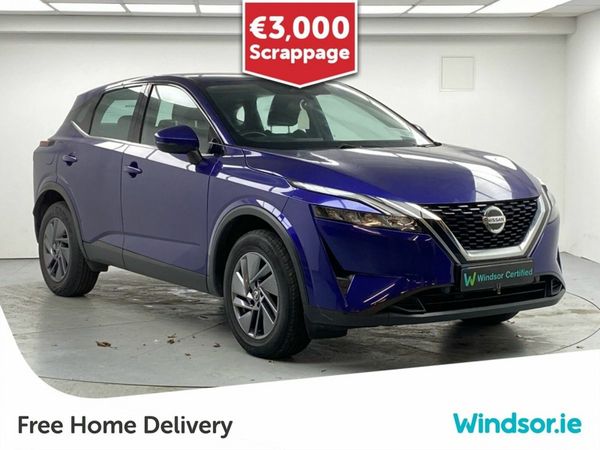 Nissan Qashqai MPV, Petrol, 2022, Blue