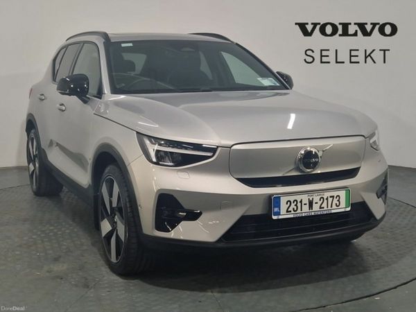 Volvo XC40 SUV, Electric, 2023, Silver