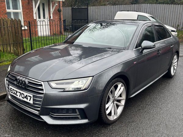 Audi A4 Saloon, Diesel, 2017, Grey