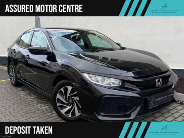 Honda Civic Hatchback, Petrol, 2018, Black
