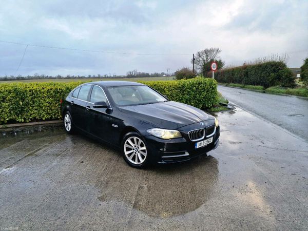 BMW 5-Series Saloon, Diesel, 2014, Black