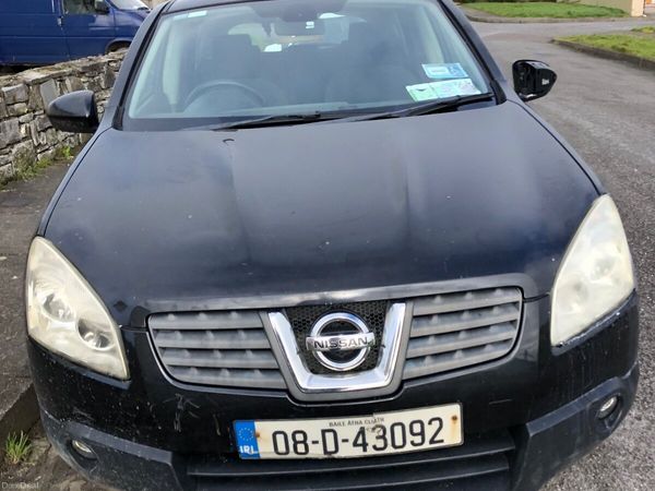 Nissan Qashqai Hatchback, Petrol, 2008, Black