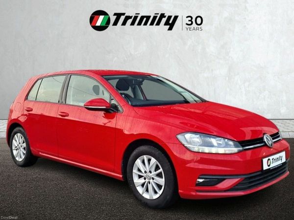 Volkswagen Golf Hatchback, Diesel, 2019, Red