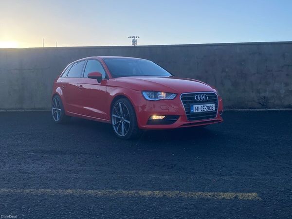 Audi A3 Hatchback, Diesel, 2014, Red