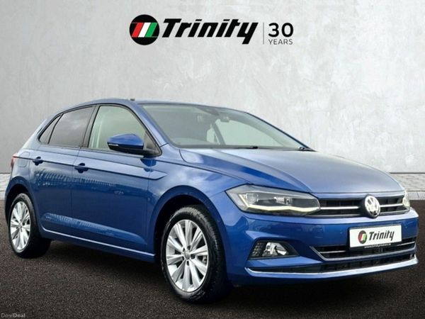 Volkswagen Polo Hatchback, Petrol, 2020, Blue
