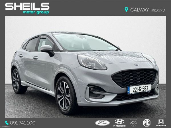 Ford Puma MPV, Petrol Hybrid, 2022, Grey
