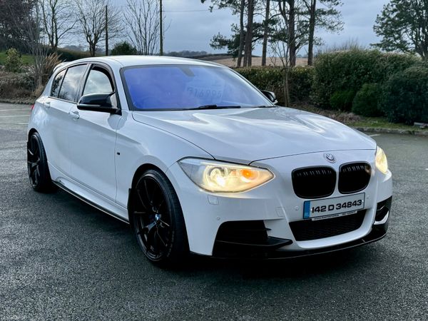 BMW 1-Series Hatchback, Petrol, 2014, White