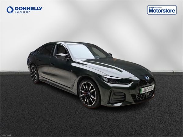 BMW i4 Hatchback, Electric, 2022, Green