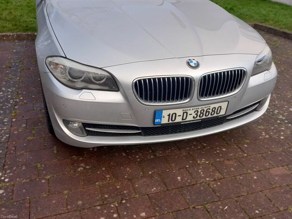 BMW 5-Series Saloon, Diesel, 2010, Silver