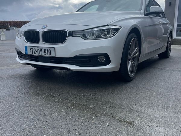 BMW 3-Series Saloon, Diesel, 2017, White