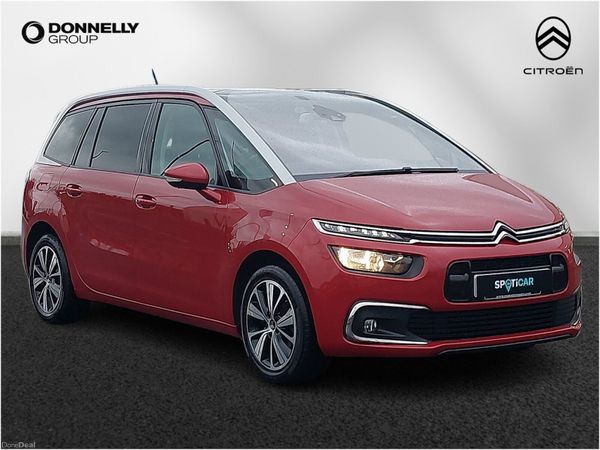 Citroen Grand C4 Spacetourer Estate, Diesel, 2019, Red